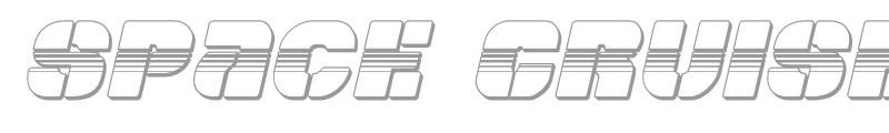 Space Cruiser Scanlines Italic