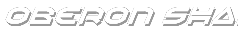 Oberon Shadow Italic