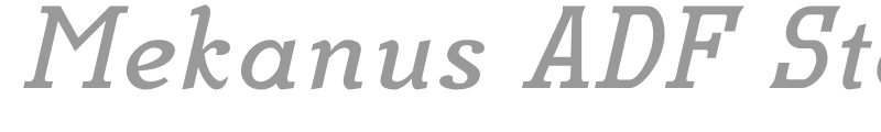 Mekanus ADF Titling Std