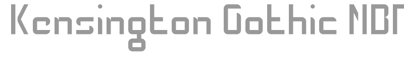 Kensington Gothic NBP