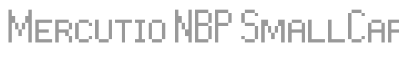 Mercutio NBP SmallCaps