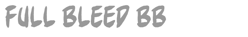Full Bleed BB