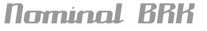 Nominal BRK
