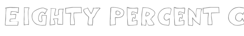 Eighty Percent Caps Outline