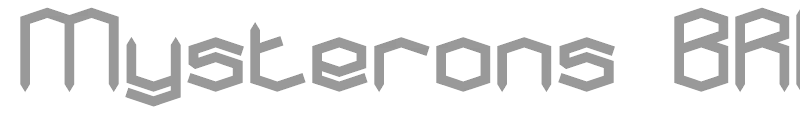 Mysterons BRK