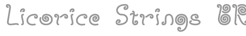 Licorice Strings BRK
