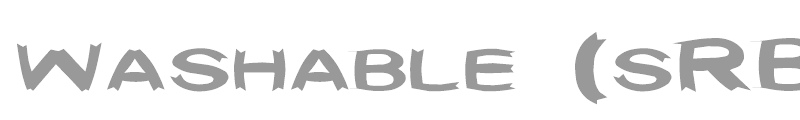 Washable (sRB)