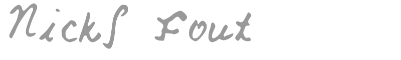 Nicks Font