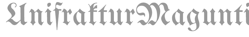 UnifrakturMaguntia