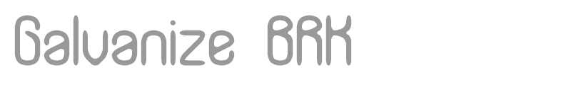 Galvanize BRK