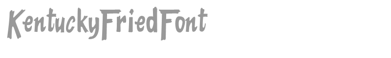 KentuckyFriedFont