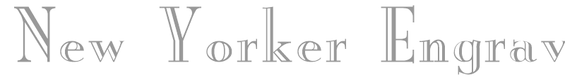 New Yorker Engraved