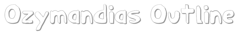 Ozymandias Outline