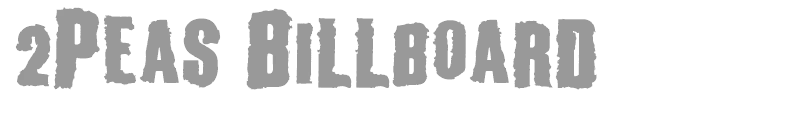 2Peas Billboard