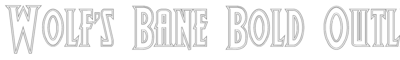 Wolf's Bane Bold Shadow