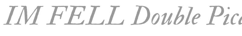 IM FELL Double Pica PRO