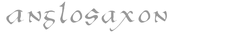 AngloSaxon