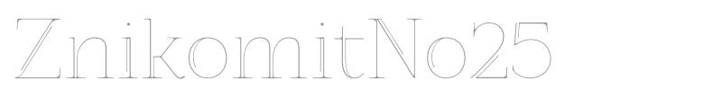 ZnikomitNo25