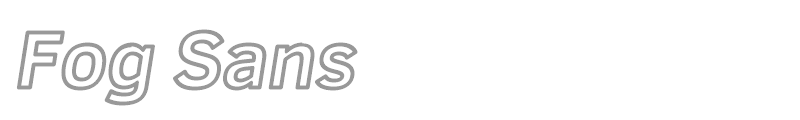 Fog Sans