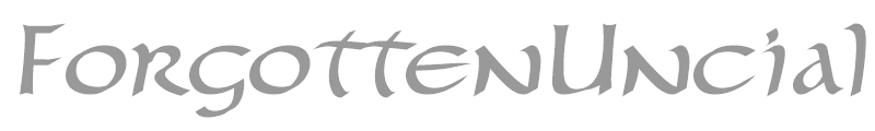 Forgotten Uncial
