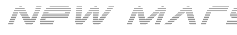 New Mars Title Italic