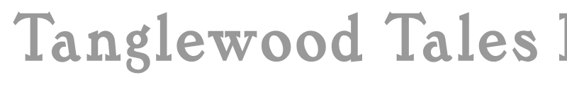 Tanglewood Tales NF