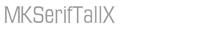MKSerifTallXMedium