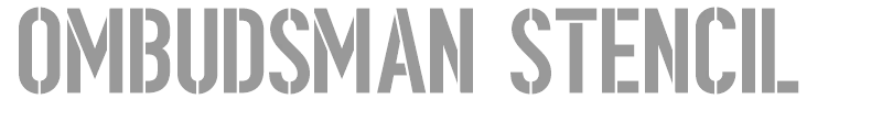 Ombudsman Stencil