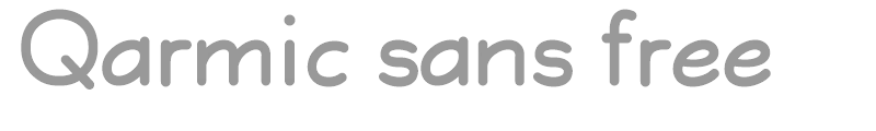 Qarmic sans free