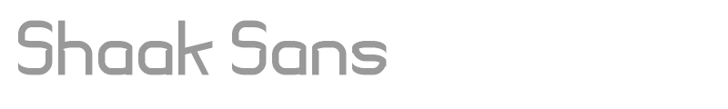 Shaak Sans