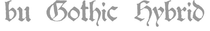 bu Gothic Hybrid
