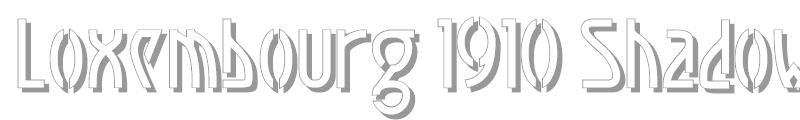 Loxembourg 1910 Shadow