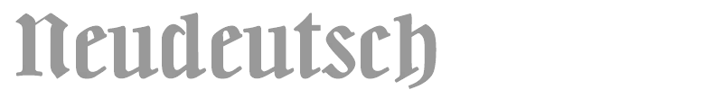 Neudeutsch