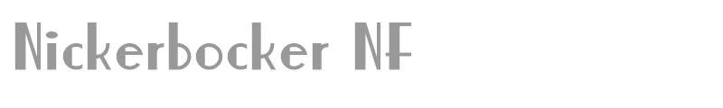 Nickerbocker NF