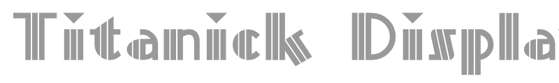 Titanick Display NF