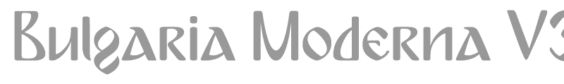 Bulgaria Moderna V3