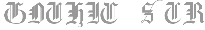 Gothic Straight-Faced, 16th c.