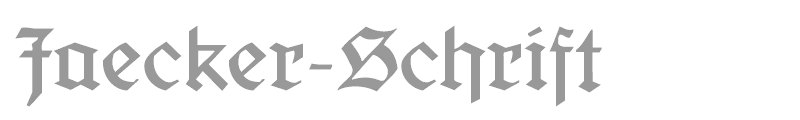 Jaecker-Schrift