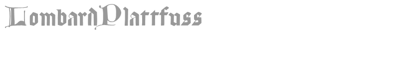 LombardPlattfuss