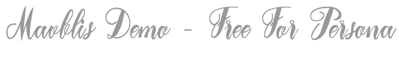 Mavblis Demo - Free For Persona