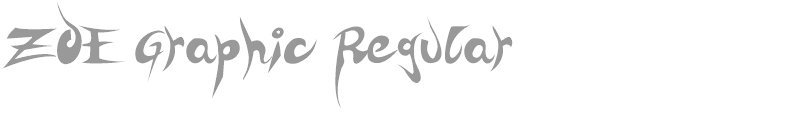 ZOE Graphic Regular