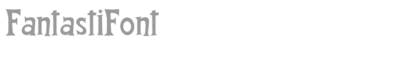 FantastiFont