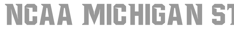 NCAA Michigan St Spartans
