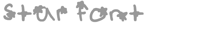 star font