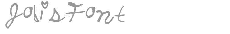 JolisFont