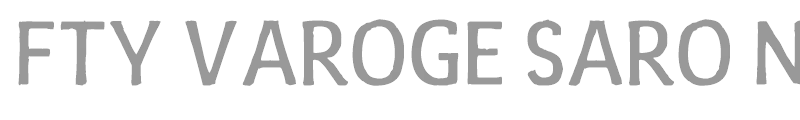 FTY Varoge Saro Noest NCV