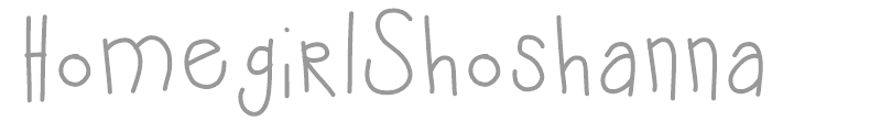 HomegirlShoshanna