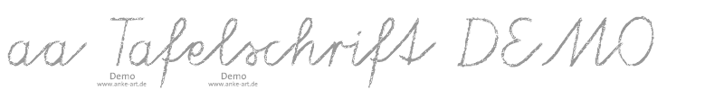 aa Tafelschrift DEMO