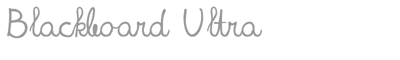 Blackboard Ultra