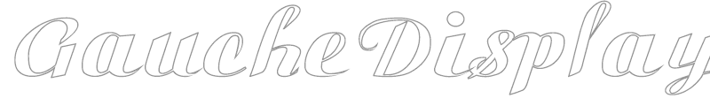 Gauche Display